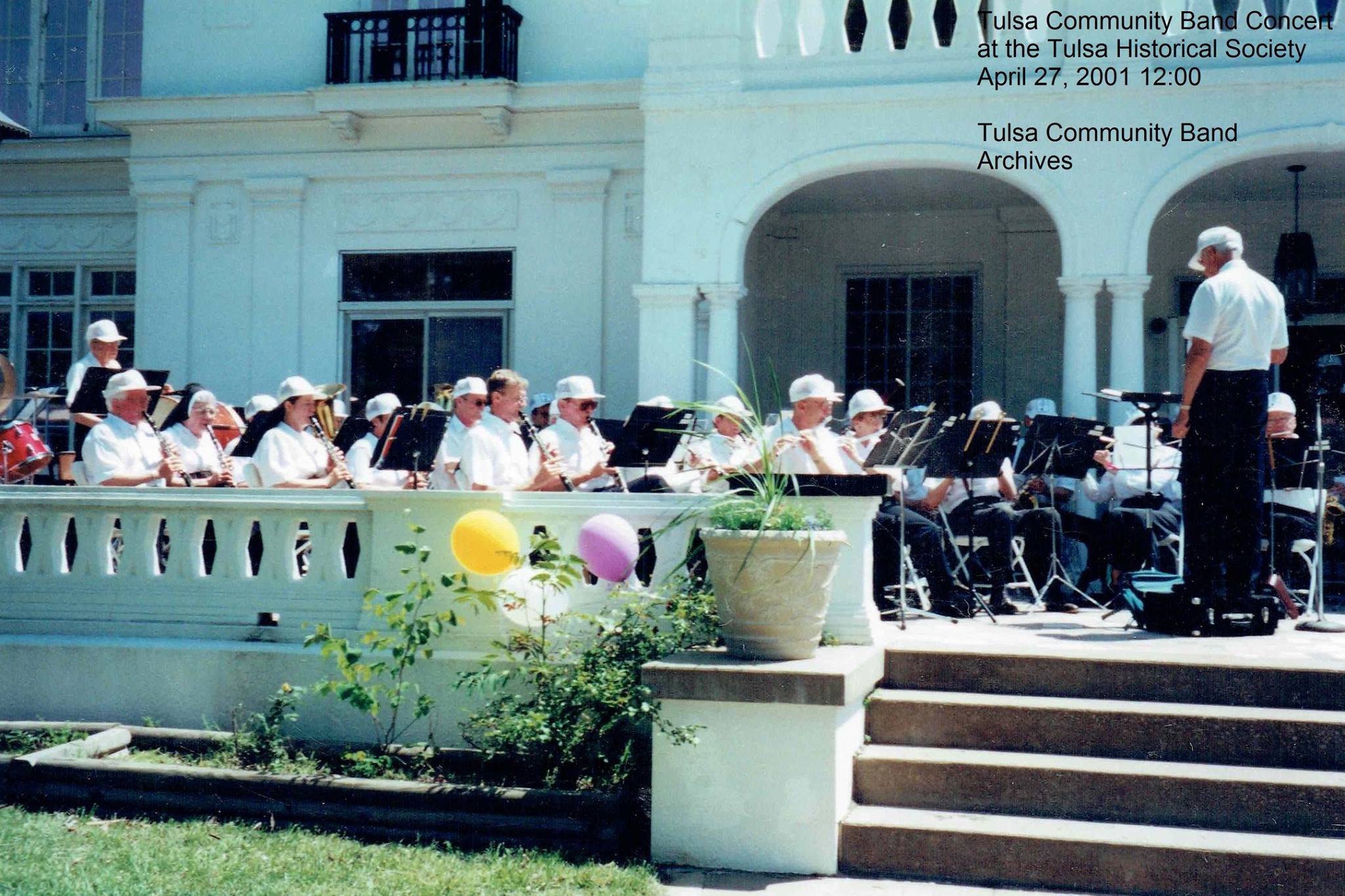 TCB at
                                                  Tulsa Historical
                                                  Society, Dwight Dailey
                                                  conducting. 2001